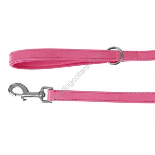 Ace Comfy Matching Leather Lead with PADDED Leather Handle ~ length 44" (10 Colors)